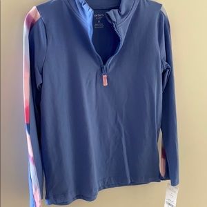 Carter’s girls half zip sweatshirt size 8